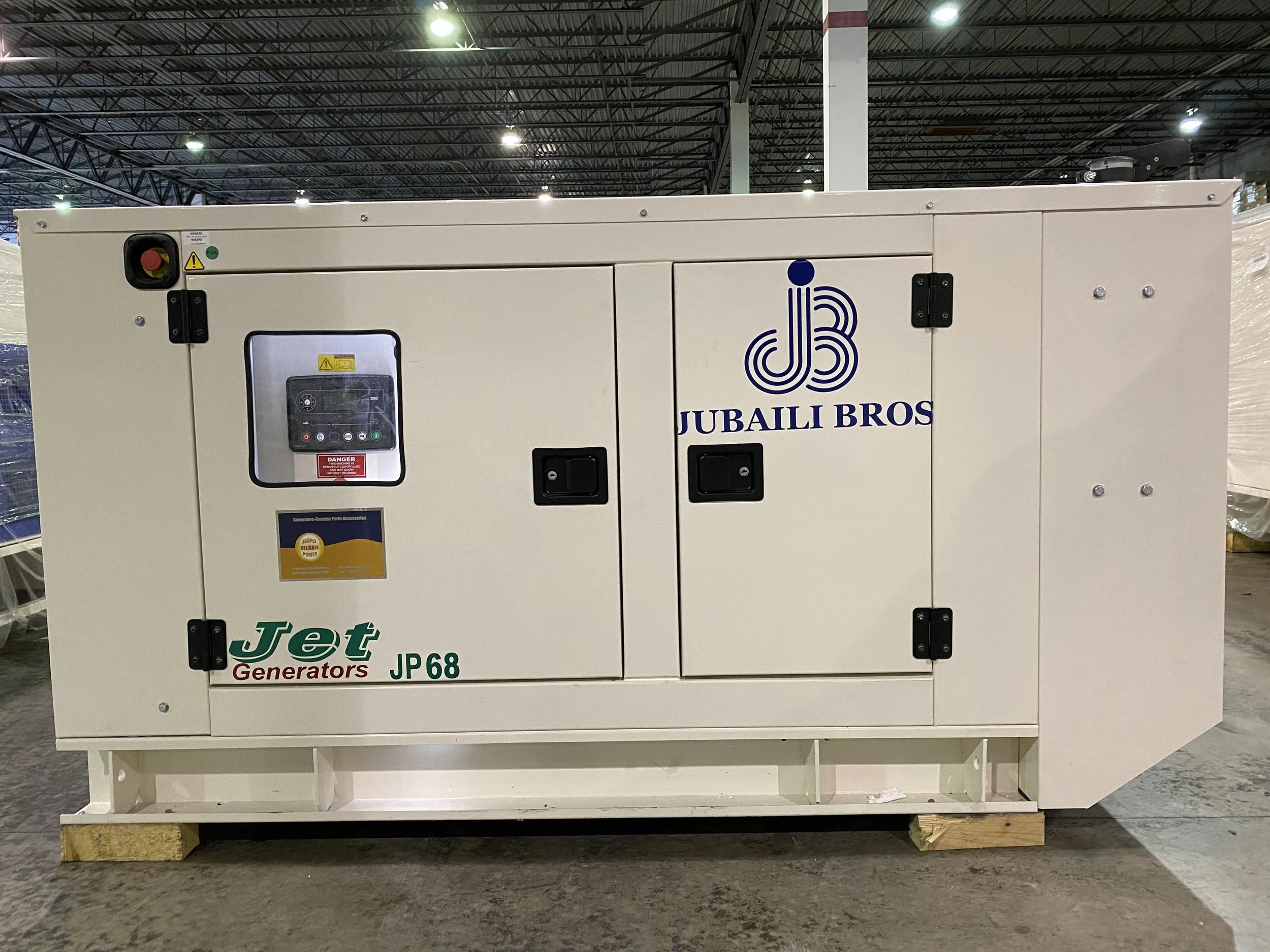JET JP68 DIESEL GENERATOR (SOUND ATTENUATED) — SRPAmericas